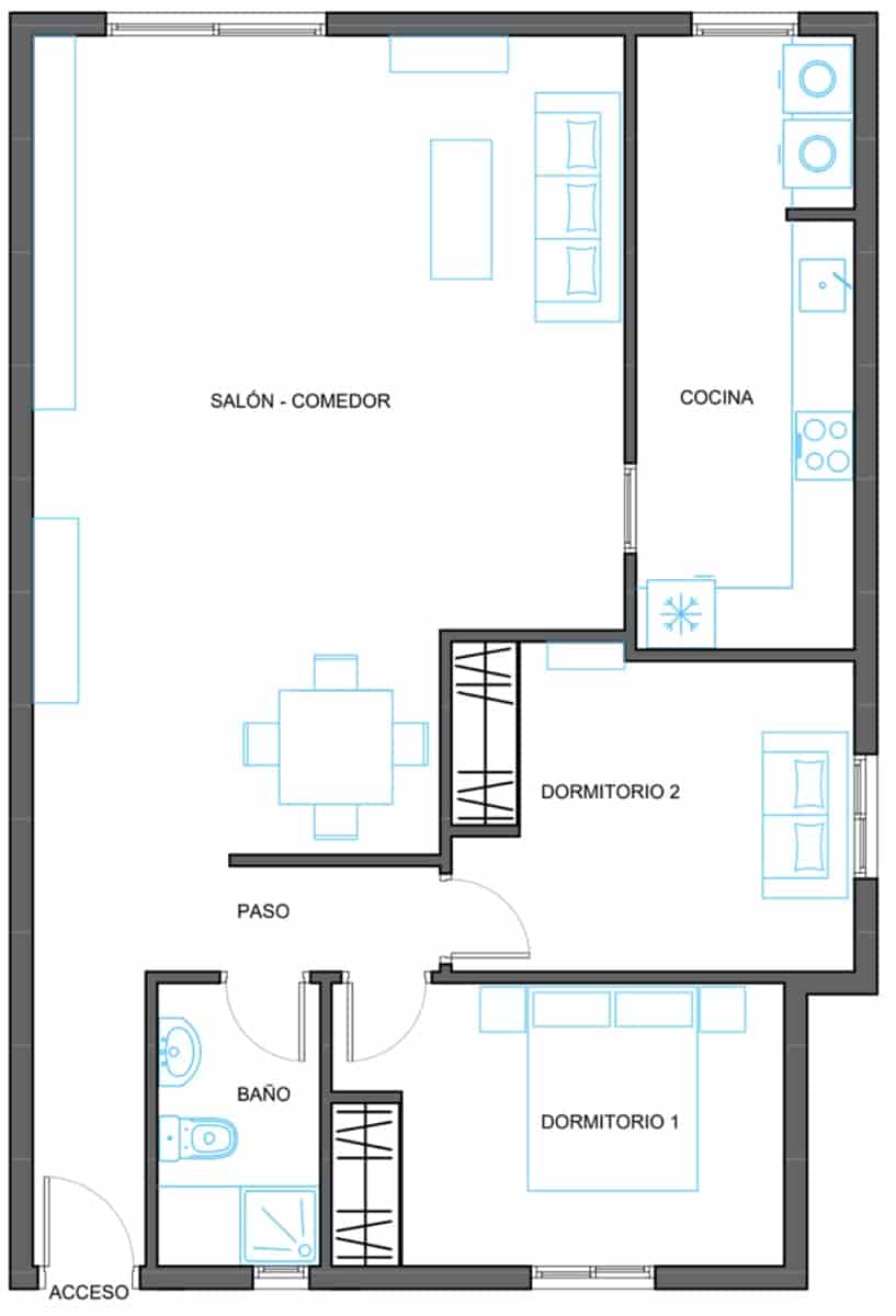 2 soveværelse Lejlighed til salg i Guardamar del Segura med swimmingpool garage - € 329.000 (Ref: 10046964)