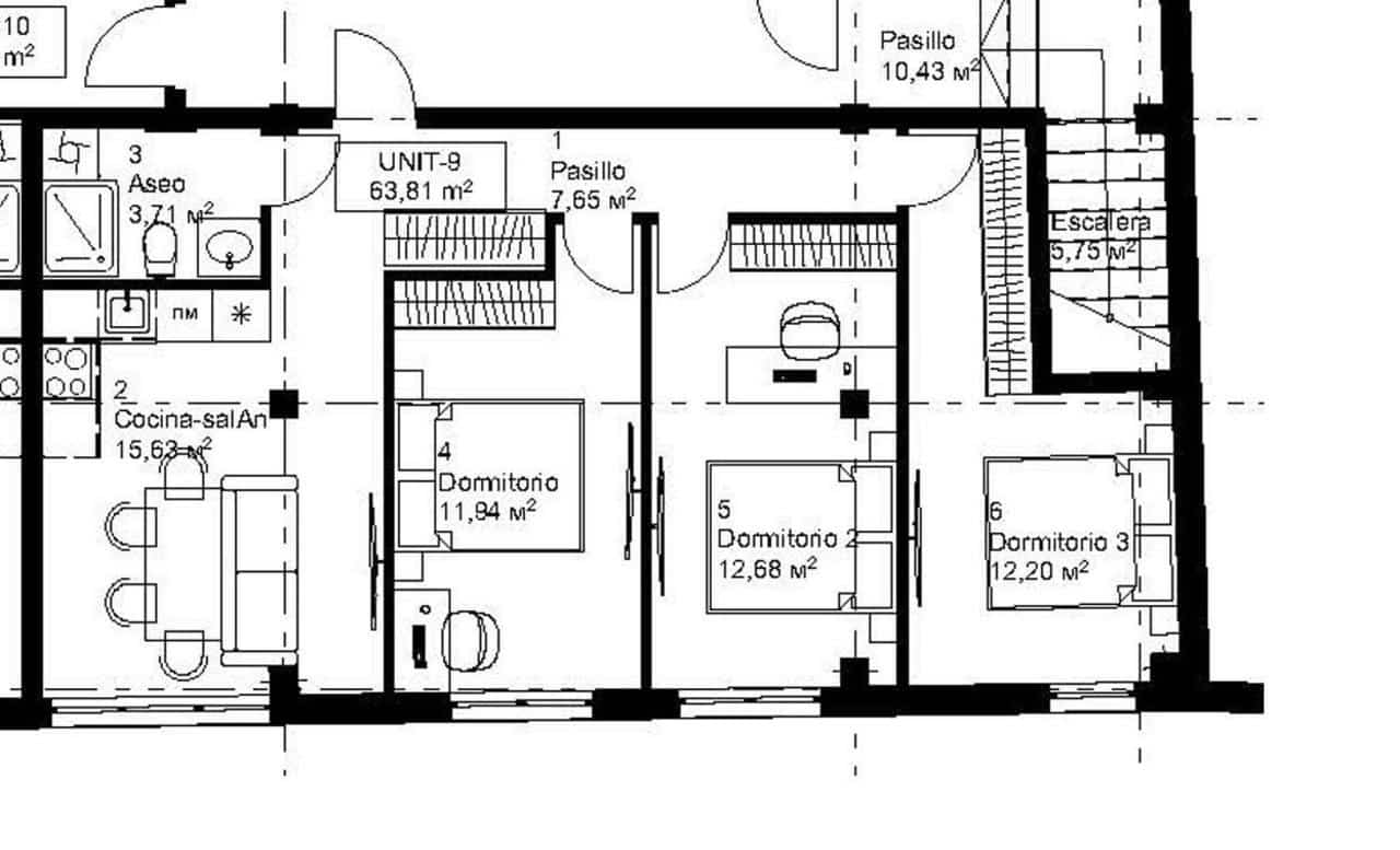 3 Zimmer Apartment zu verkaufen in Relleu mit Garage - 150.000 € (Ref: 10058026)