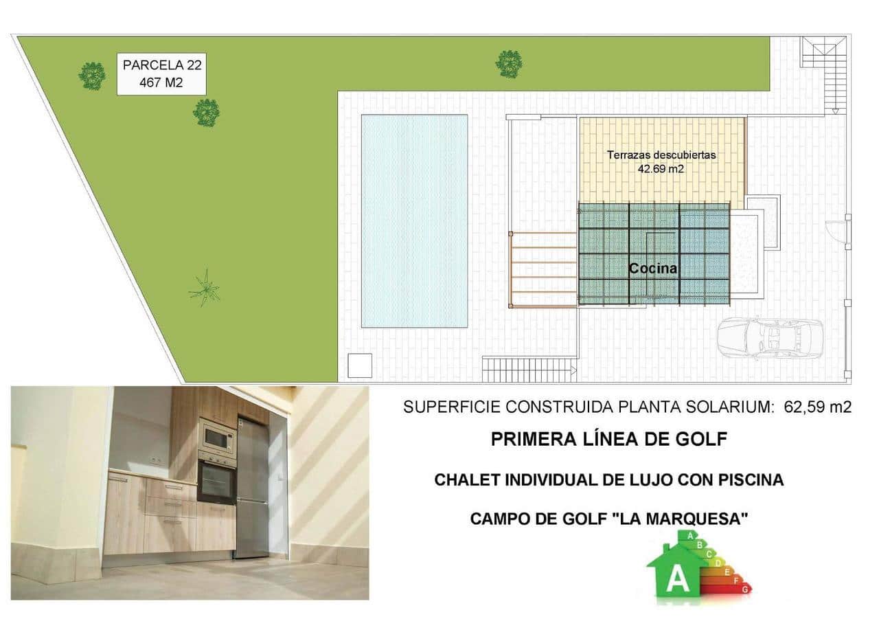 Chalet de 4 habitaciones en Rojales en venta con piscina garaje - 834.000 € (Ref: 10058045)