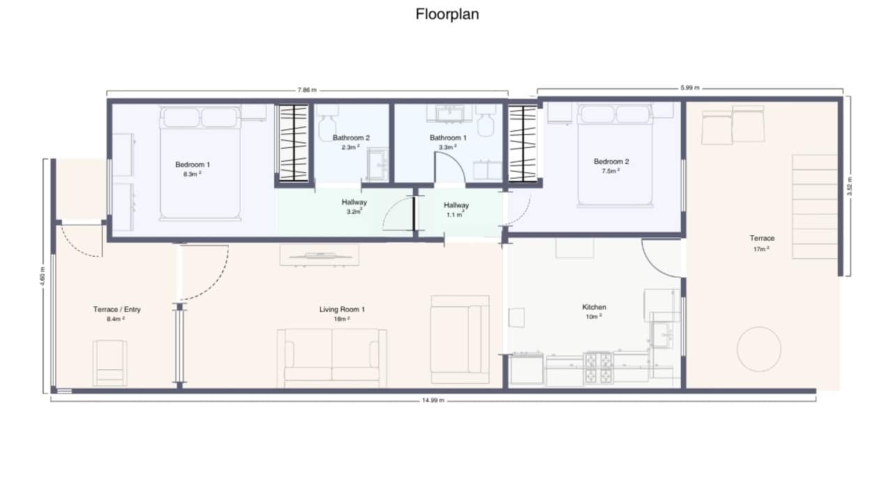 2 soverom Villa til salgs i Orihuela Costa med svømmebasseng garasje - € 229 000 (Ref: 10067193)