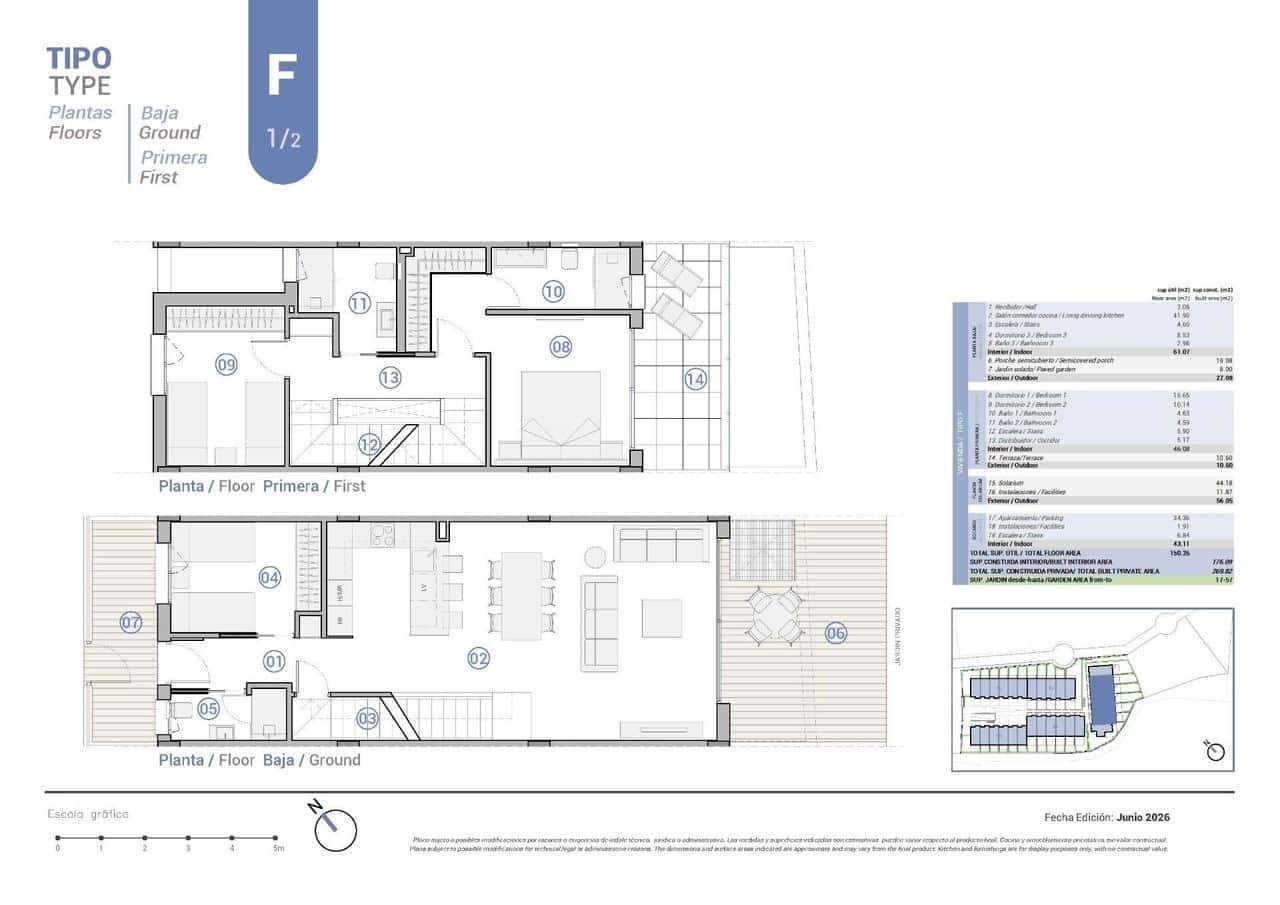 3 Zimmer Haus zu verkaufen in El Campello mit Pool Garage - 1.054.000 € (Ref: 10072408)