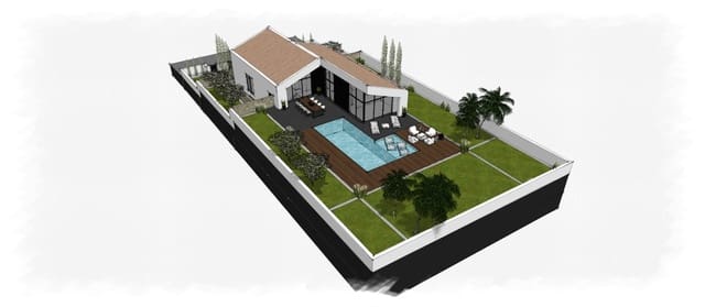 3 chambre Villa/Maison à vendre à Dehesa de Campoamor, Orihuela avec piscine garage - 1 365 000 € (Ref: 10085603)