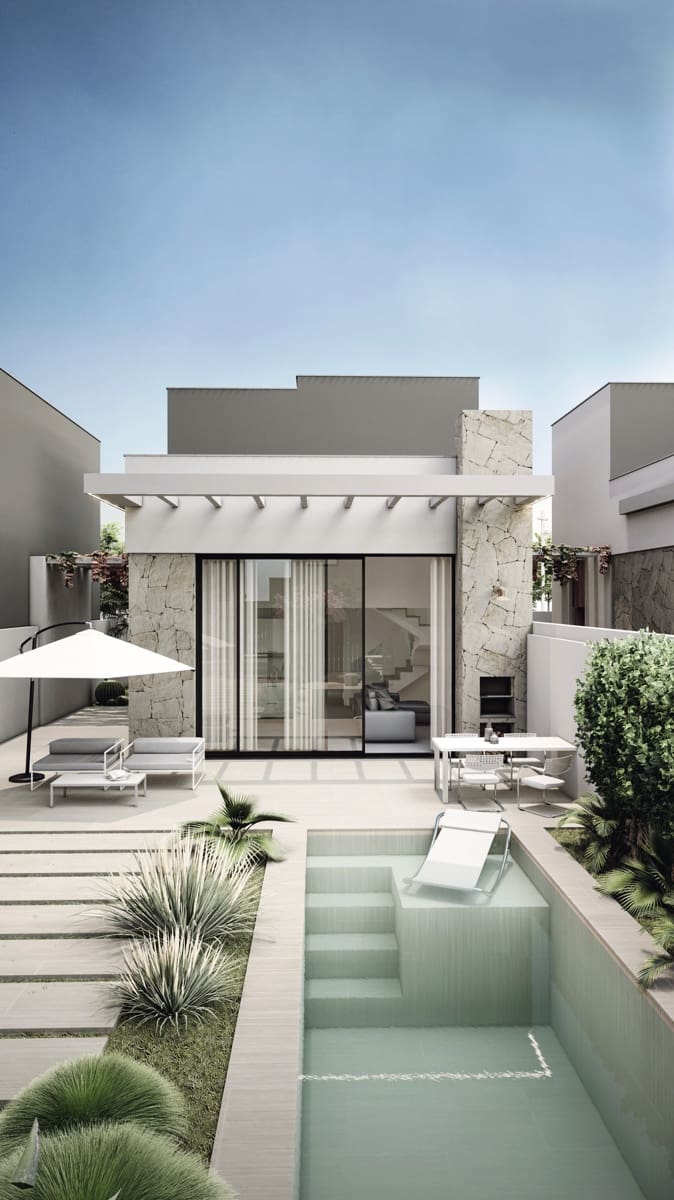 3 soverom Villa til salgs i San Juan de los Terreros med svømmebasseng garasje - € 361 725 (Ref: 10097656)