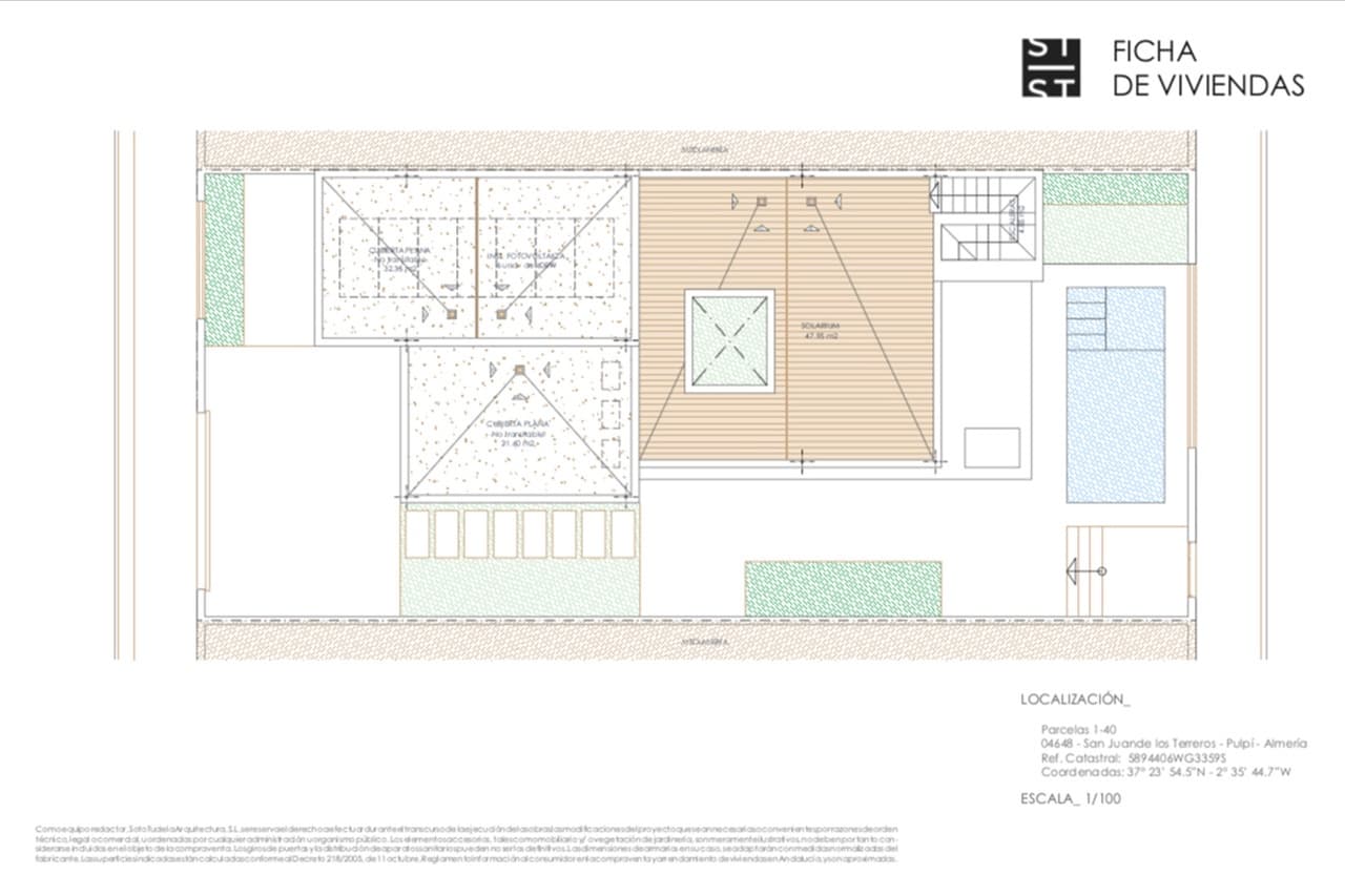3 soverom Villa til salgs i San Juan de los Terreros med svømmebasseng garasje - € 361 725 (Ref: 10097656)