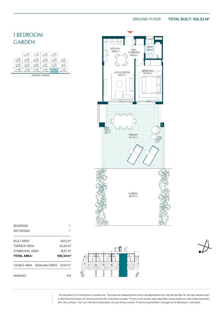 1 chambre Appartement à vendre à Manilva avec piscine garage - 235 000 € (Ref: 10118869)