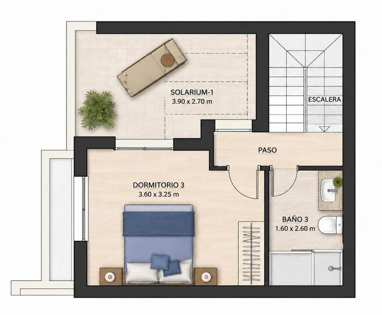 3 sovrum Hus till salu i Orihuela Costa med pool - 315 000 € (Ref: 10118878)