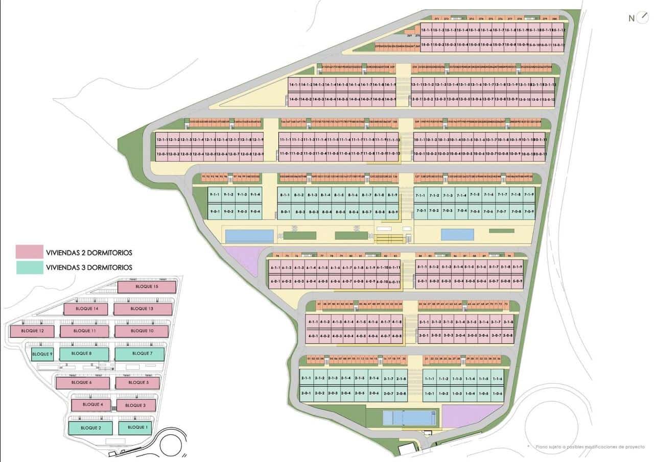 2 slaapkamer Appartement te koop in Pulpi met zwembad garage - € 199.900 (Ref: 10133151)