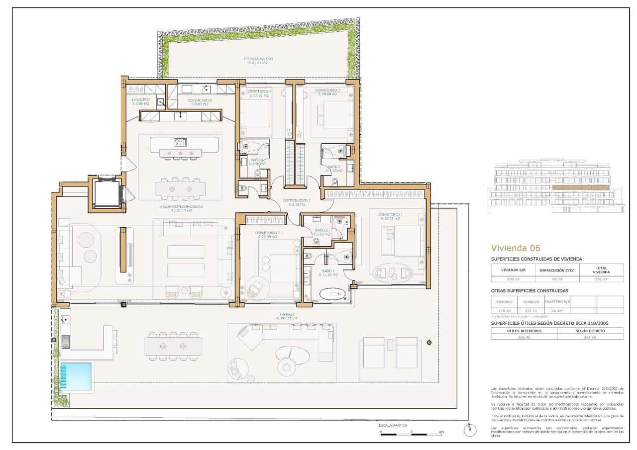 4 soveværelse Lejlighed til salg i Estepona med swimmingpool garage - € 6.500.000 (Ref: 10141775)