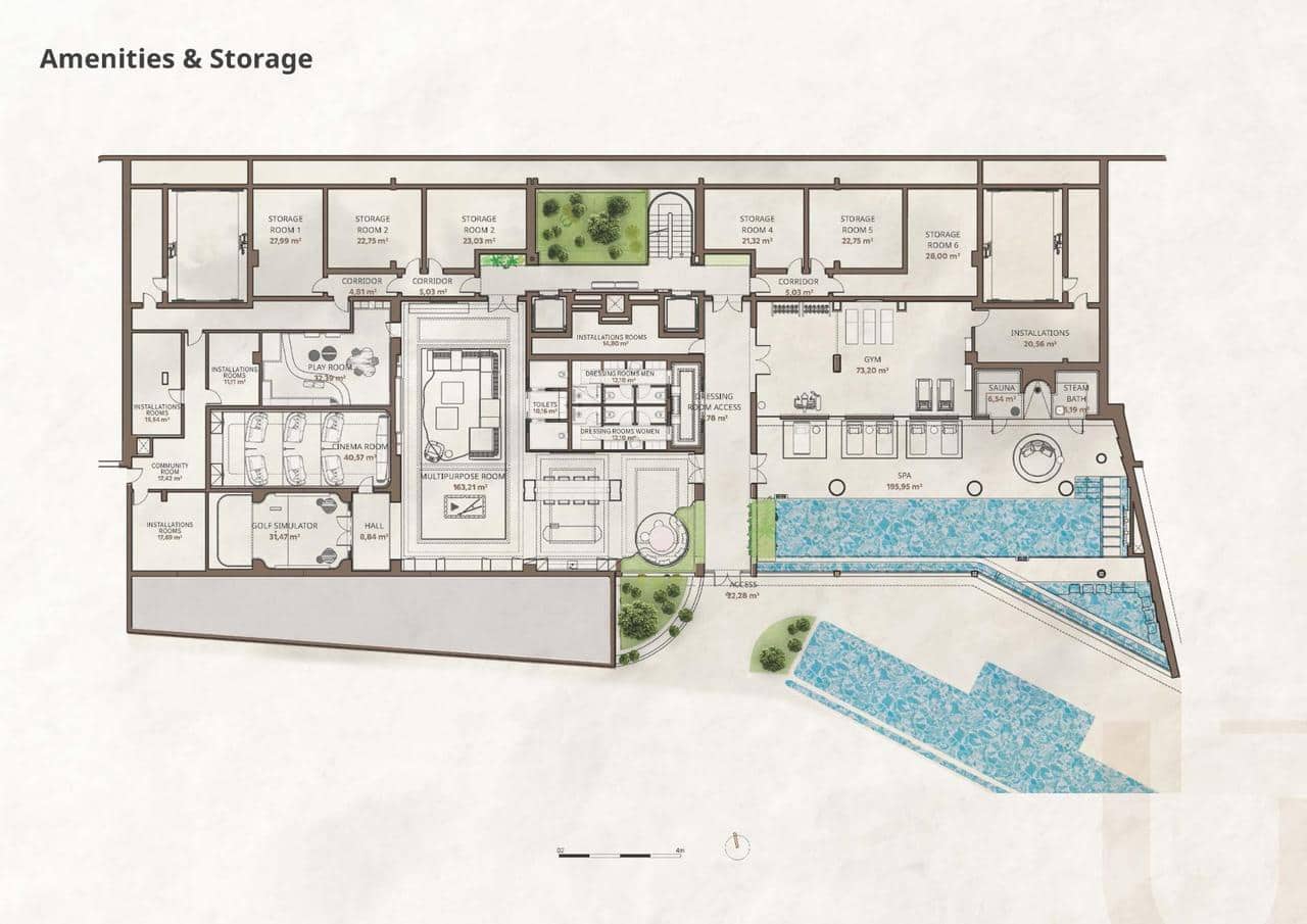 4 soveværelse Lejlighed til salg i Estepona med swimmingpool garage - € 6.500.000 (Ref: 10141775)
