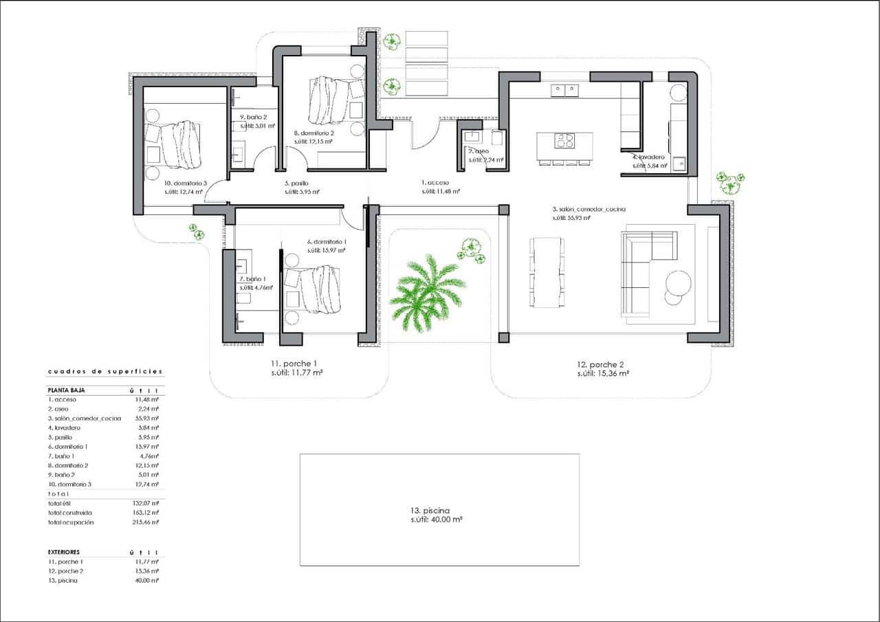 3 camera da letto Villa in vendita in La Romana con piscina garage - 508.096 € (Rif: 10141787)