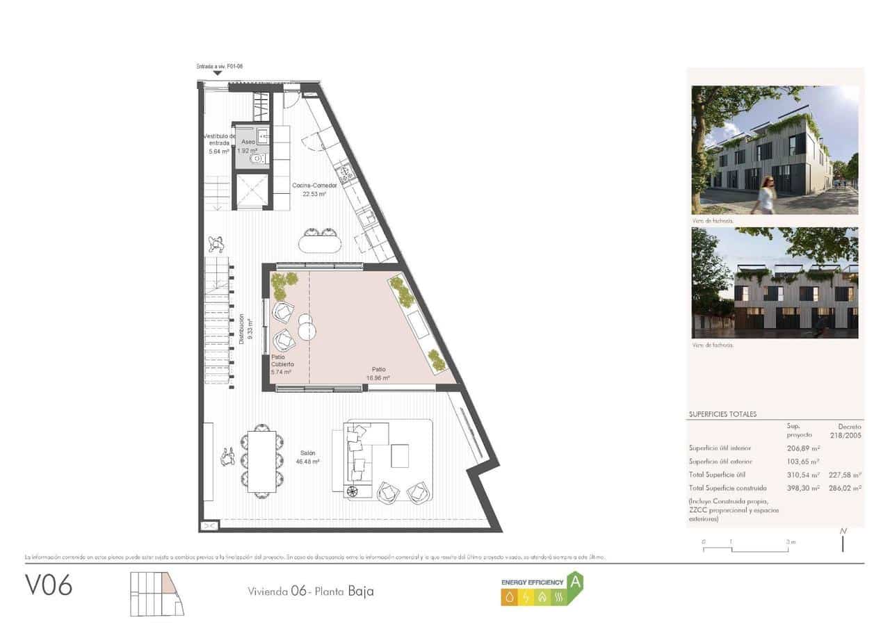 3 soveværelse Byhus til salg i Malaga by med garage - € 1.775.000 (Ref: 10146356)