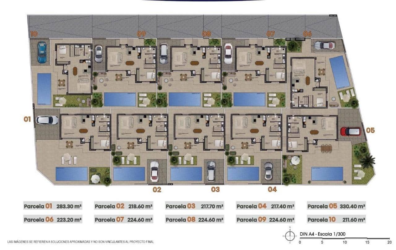 3 soverom Villa til salgs i Orihuela med svømmebasseng garasje - € 570 000 (Ref: 10146358)