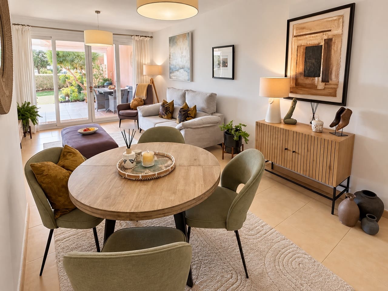 2 makuuhuone Huoneisto myytävänä paikassa Mar Menor Golf Resort mukana uima-altaan 
autotalli - 284 950 € (Ref: 10148373)