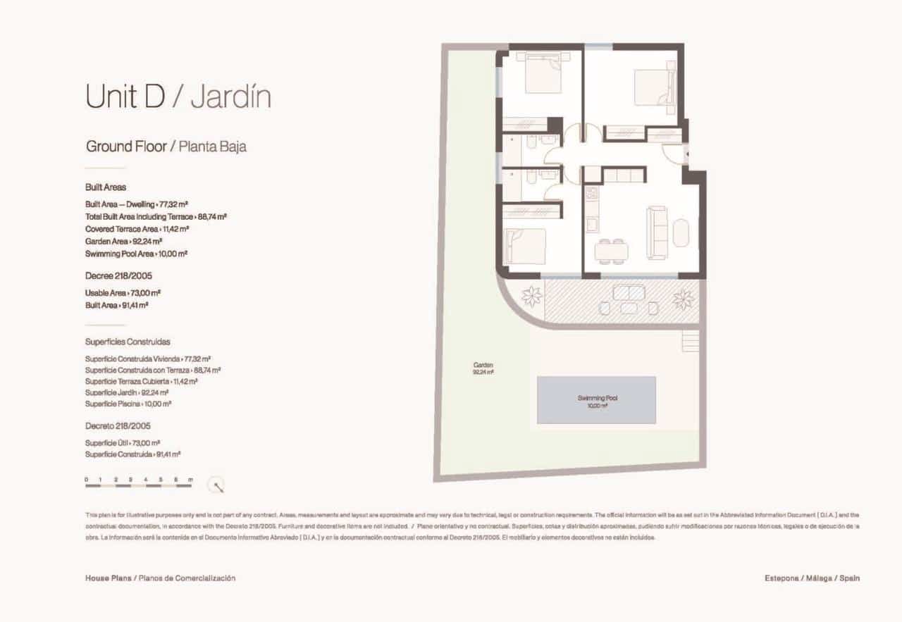3 quarto Apartamento para venda em Estepona com piscina garagem - 650 000 € (Ref: 10159148)