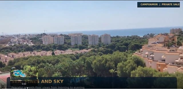 2 soveværelse Lejlighed til salg i Dehesa de Campoamor, Orihuela med swimmingpool - € 169.000 (Ref: 10161075)