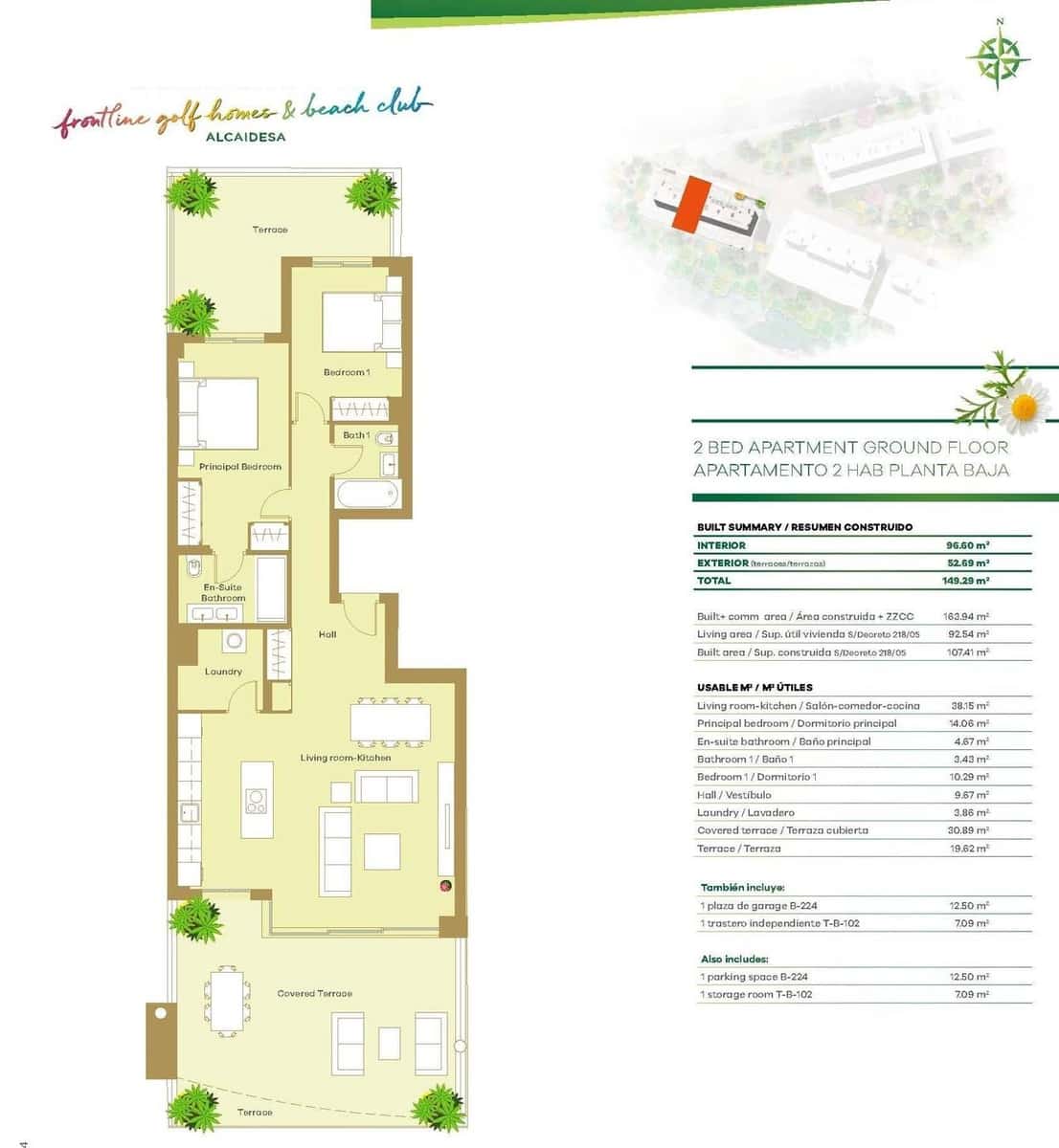 2 camera da letto Appartamento in vendita in La Alcaidesa con piscina garage - 605.000 € (Rif: 10161080)