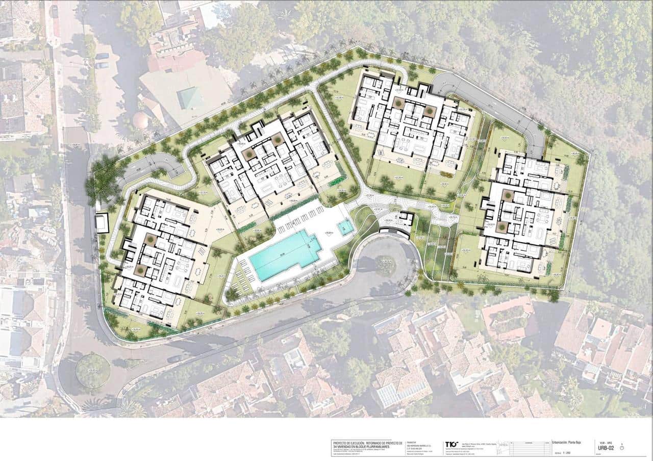 4 quarto Penthouse para venda em Marbella com piscina garagem - 5 650 000 € (Ref: 10162175)
