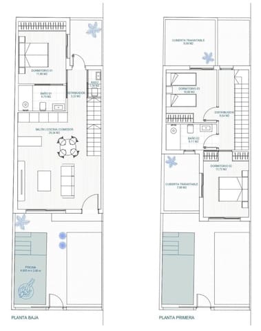 Casa de 3 habitaciones en Torre-Pacheco en venta con piscina garaje - 295.900 € (Ref: 10174880)