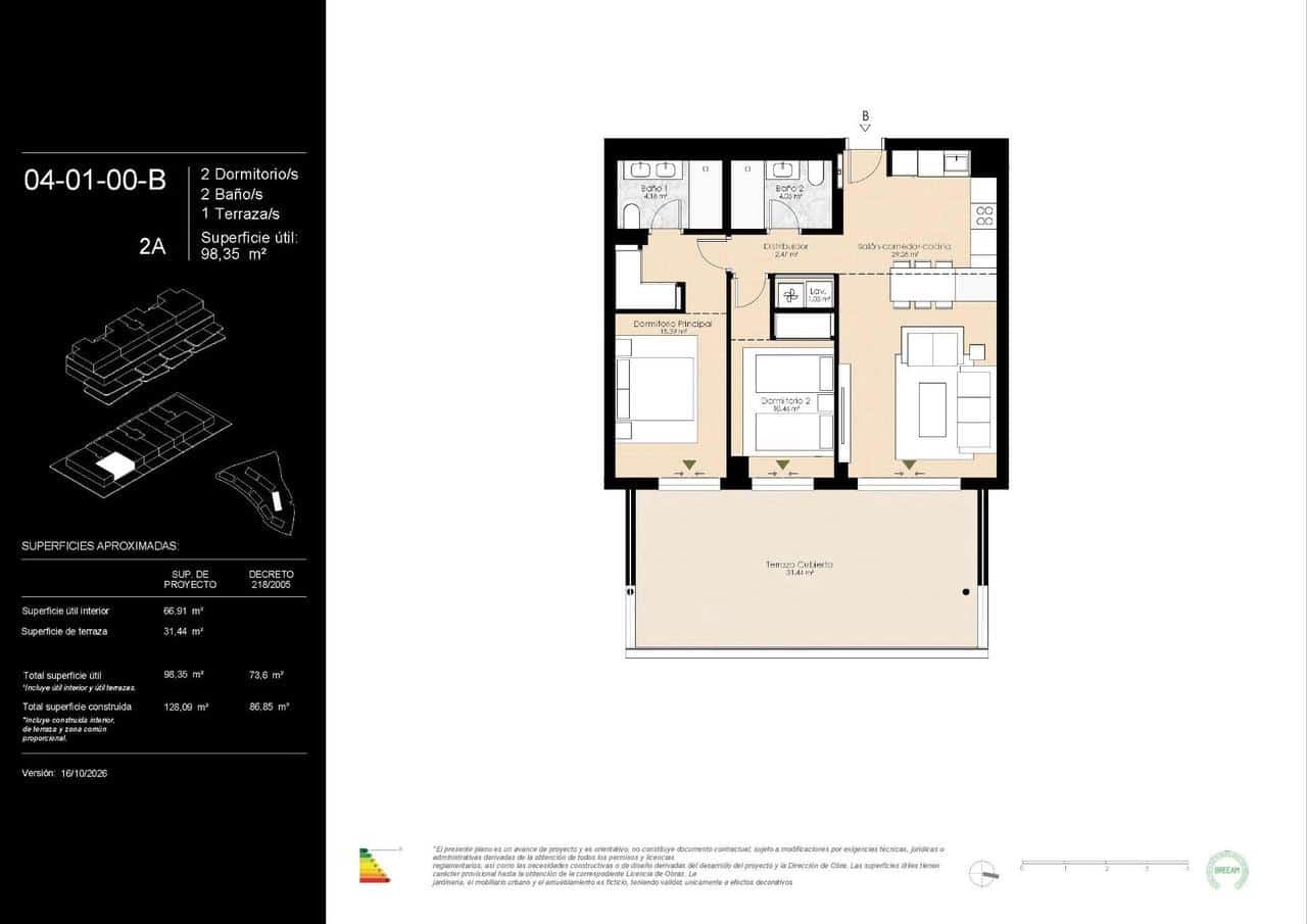 Apartamento de 2 habitaciones en Estepona en venta con piscina garaje - 484.000 € (Ref: 10176290)