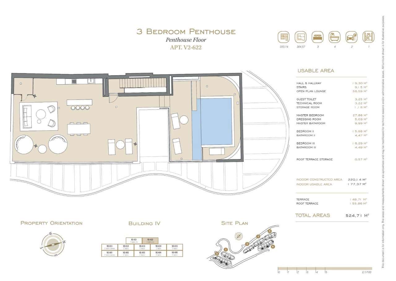 3 bedroom Penthouse for sale in Benahavis with pool garage - € 2,490,000 (Ref: 10176300)
