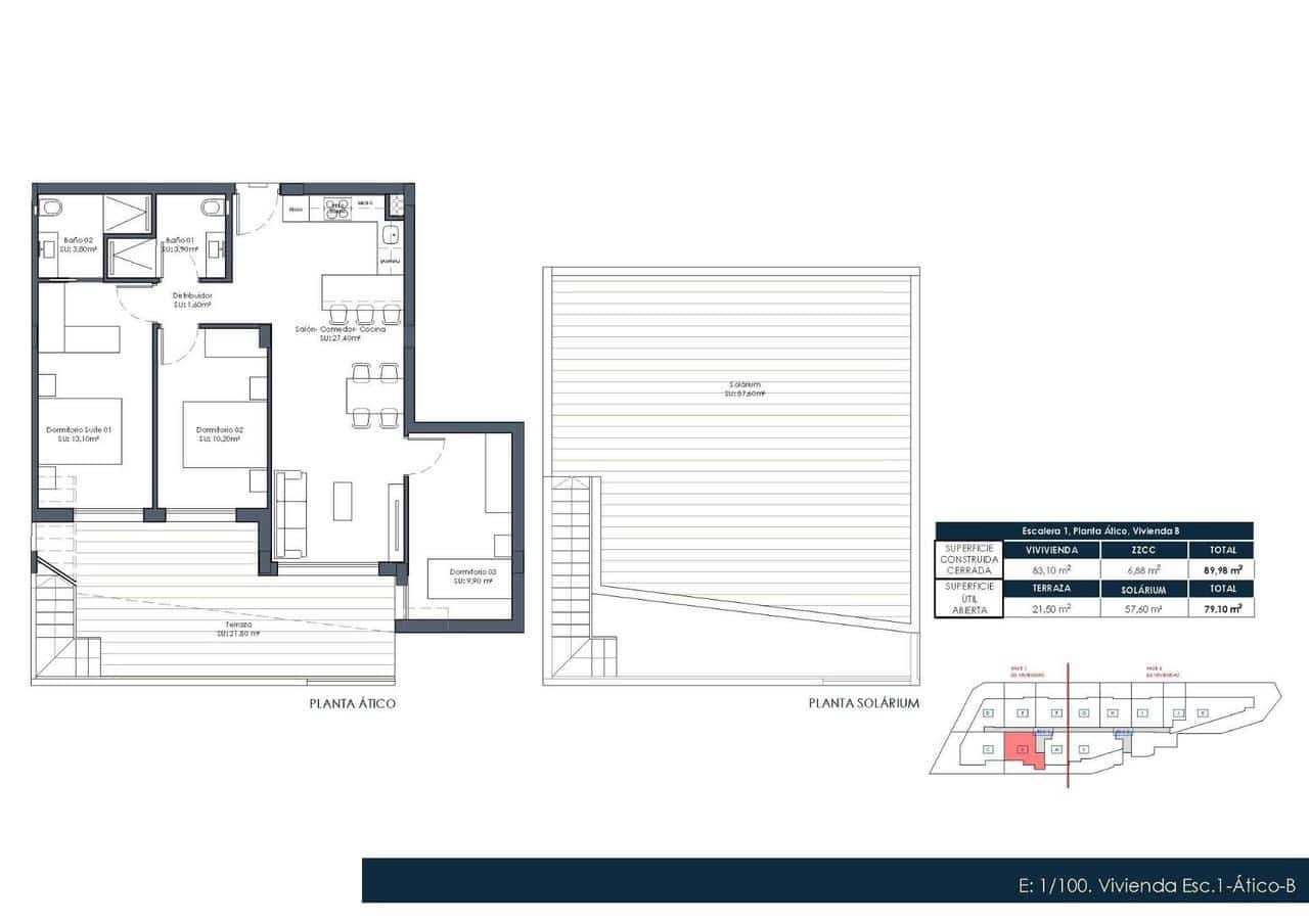 Ático de 3 habitaciones en Formentera del Segura en venta con piscina garaje - 360.000 € (Ref: 10179920)
