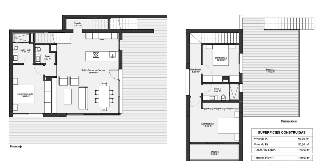 3 soveværelse Villa til salg i Las Colinas Golf med swimmingpool garage - € 985.000 (Ref: 6939453)