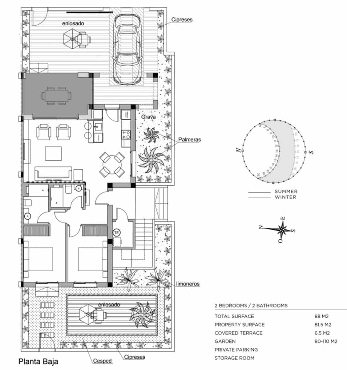 2 Zimmer Apartment zu verkaufen in Ciudad Quesada mit Pool - 310.000 € (Ref: 7058832)