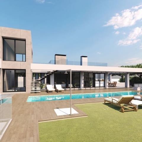 5 makuuhuone Huvila myytävänä paikassa El Chaparral, Mijas mukana uima-altaan - 2 548 000 € (Ref: 7706725)