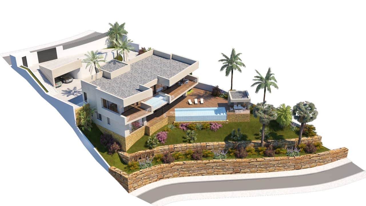 5 soveværelse Villa til salg i Mijas med swimmingpool - € 1.850.000 (Ref: 7706806)