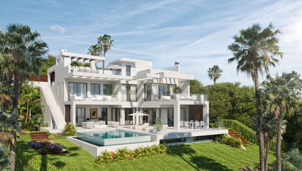 4 Zimmer Villa zu verkaufen in Estepona mit Pool - 3.200.000 € (Ref: 7706850)