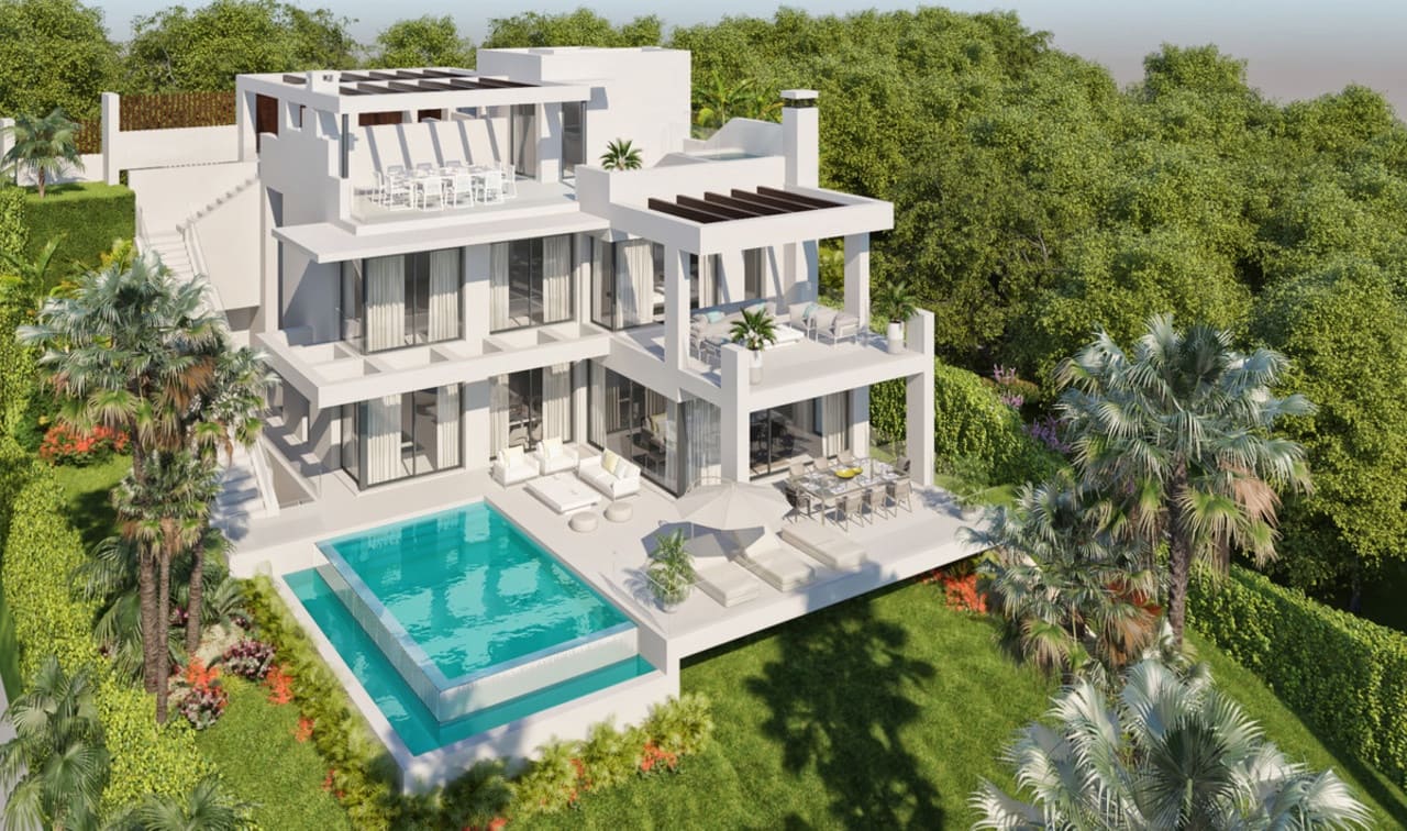 4 Zimmer Villa zu verkaufen in Estepona mit Pool - 3.200.000 € (Ref: 7706850)