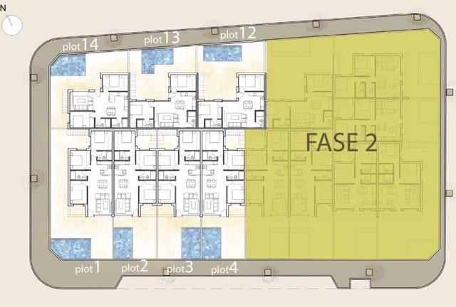 3 makuuhuone Huvila myytävänä paikassa Pilar de la Horadada ciudad, Pilar de la Horadada mukana uima-altaan 
autotalli - 355 900 € (Ref: 8123267)