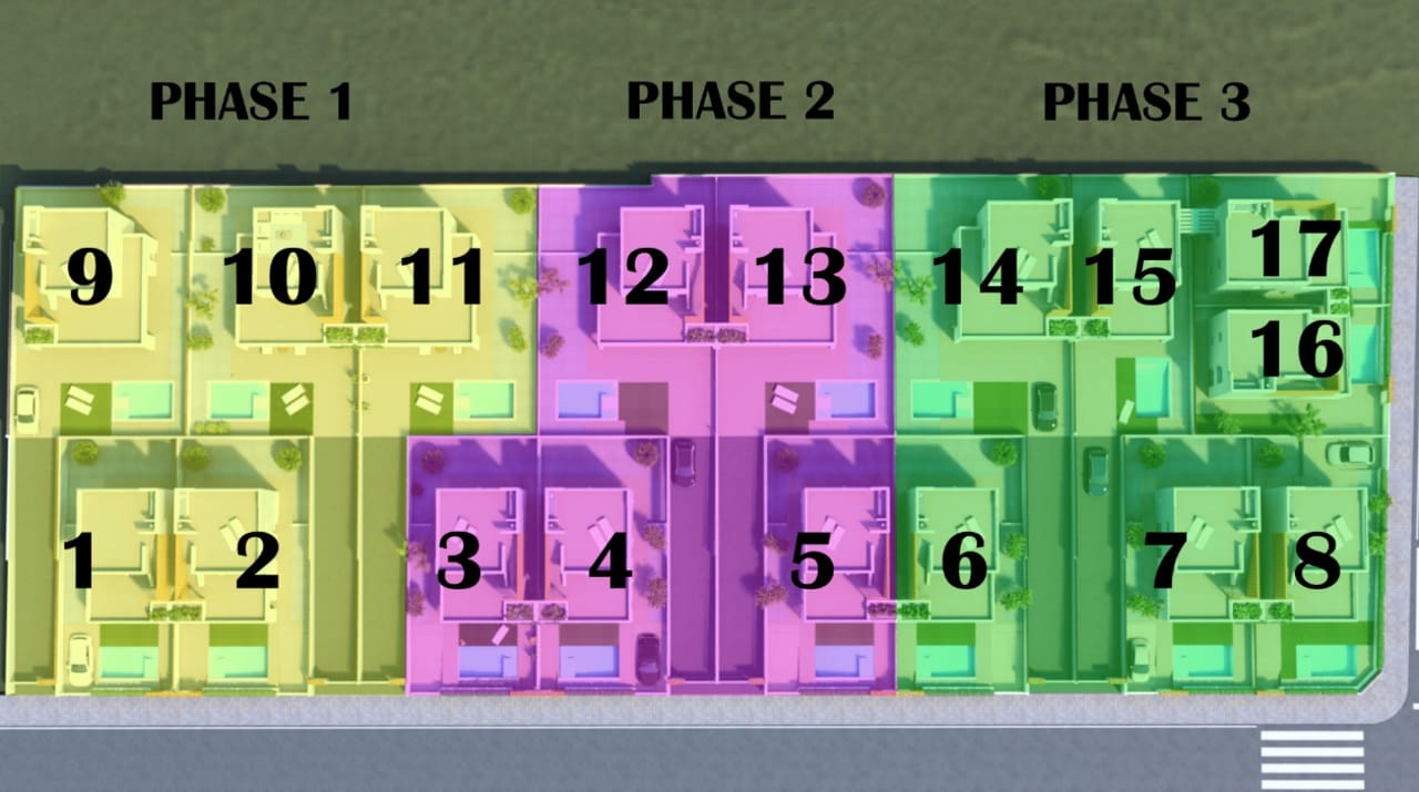 3 makuuhuone Huvila myytävänä paikassa Pilar de la Horadada mukana uima-altaan 
autotalli - 469 000 € (Ref: 8123269)