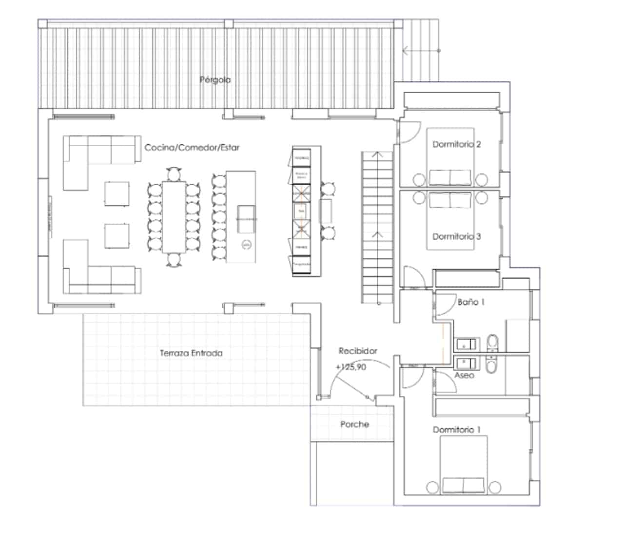 4 makuuhuone Huvila myytävänä paikassa Javea / Xabia mukana uima-altaan 
autotalli - 1 950 000 € (Ref: 8373106)