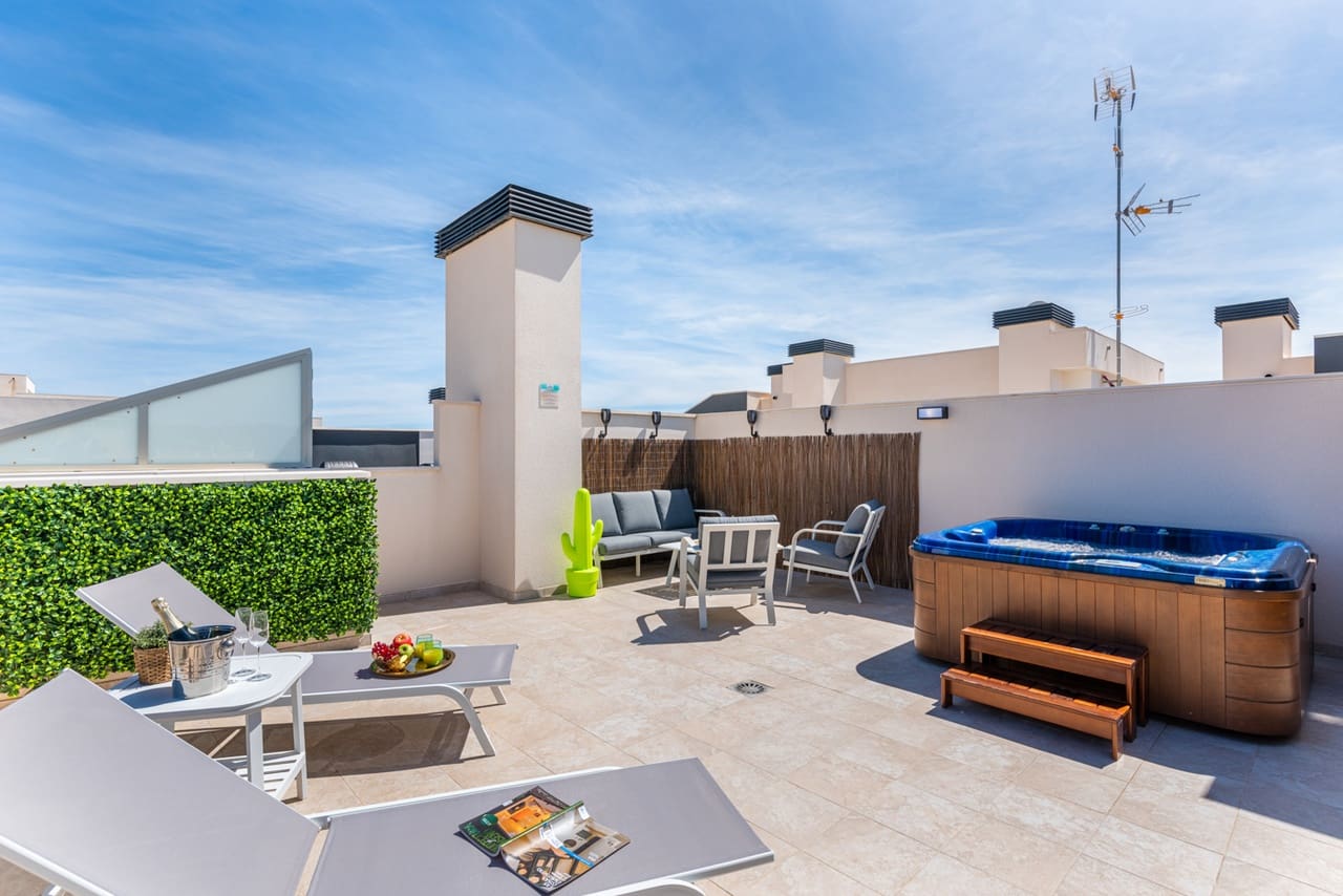 3 soveværelse Penthouse til salg i Los Dolses med swimmingpool garage - € 375.000 (Ref: 8509467)