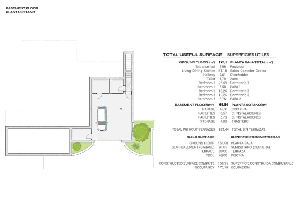 3 bedroom Villa for sale in Las Colinas Golf with pool garage - € 1,100,000 (Ref: 8529355)