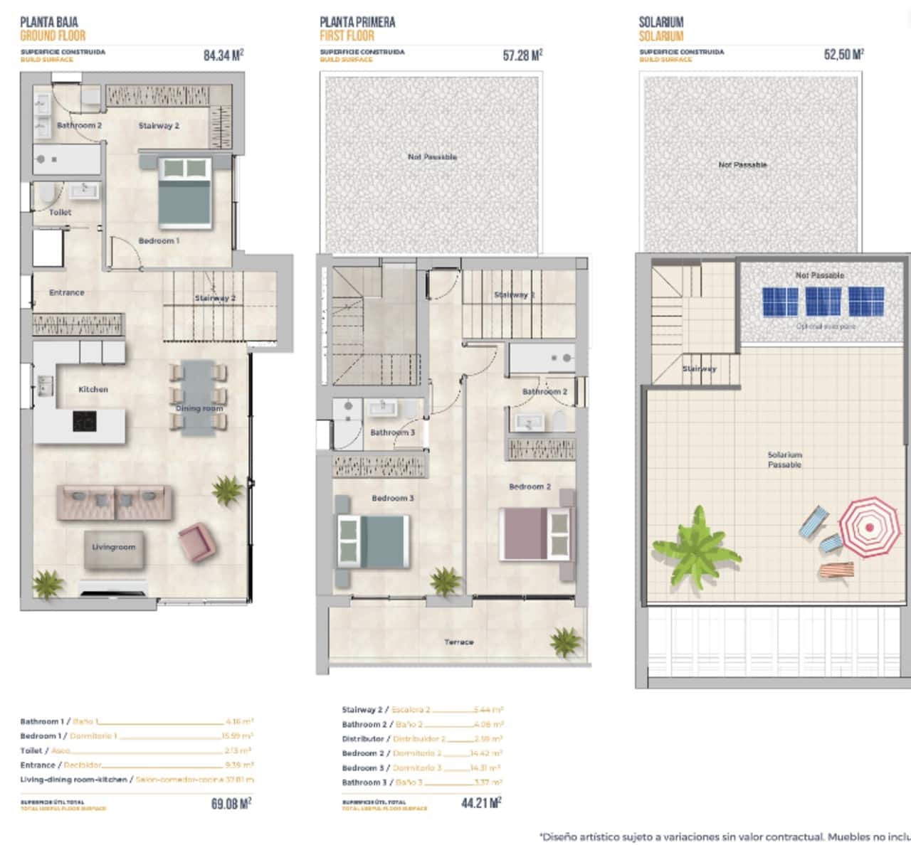 3 bedroom Villa for sale in Finestrat with pool garage - € 565,000 (Ref: 8559532)