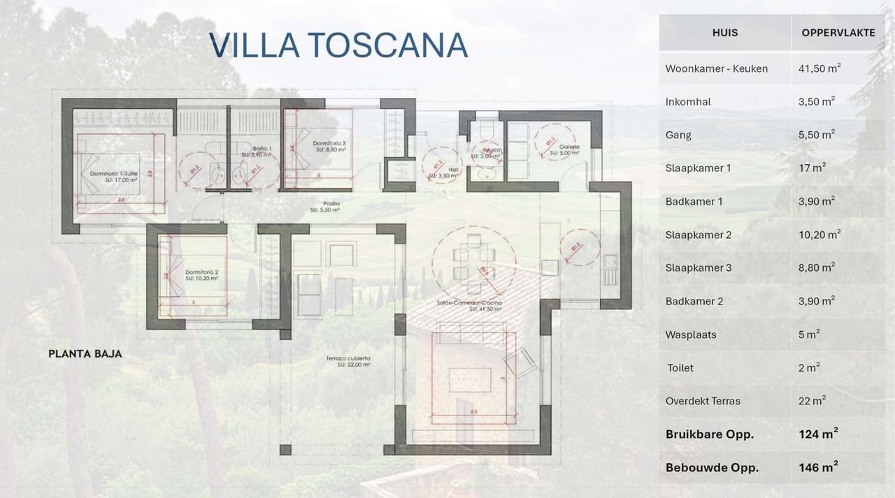 3 slaapkamer Villa te koop in Pinoso met zwembad garage - € 305.000 (Ref: 8599402)