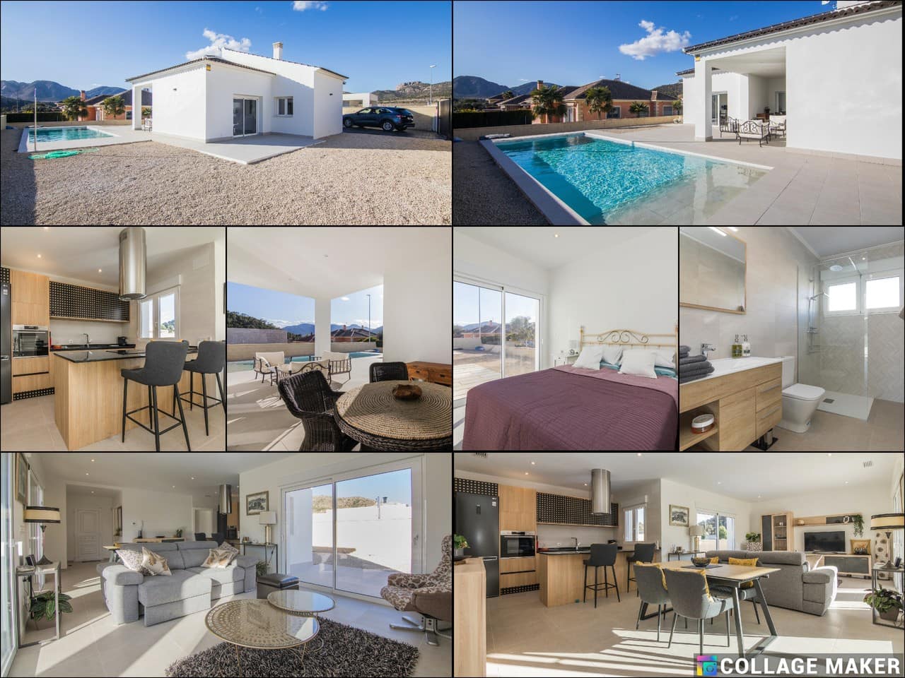 3 slaapkamer Villa te koop in Pinoso met zwembad garage - € 305.000 (Ref: 8599402)