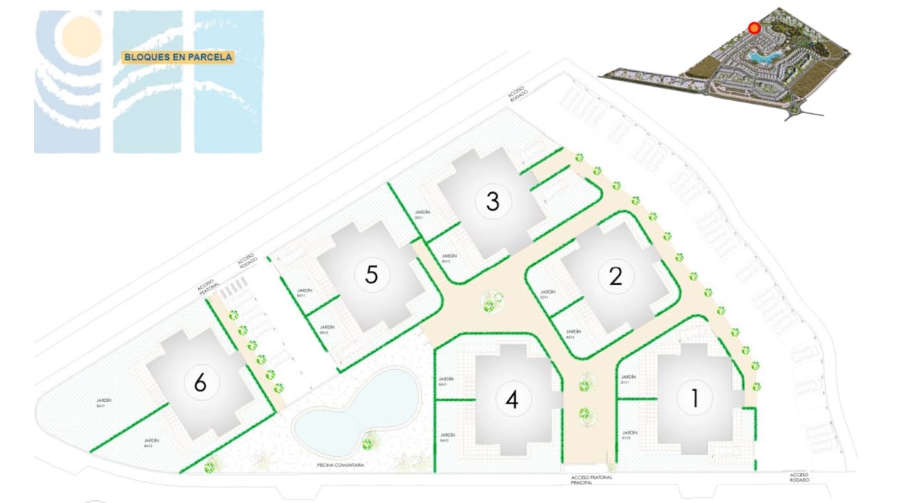 3 bedroom Apartment for sale in Torre-Pacheco with pool garage - € 343,900 (Ref: 8805887)