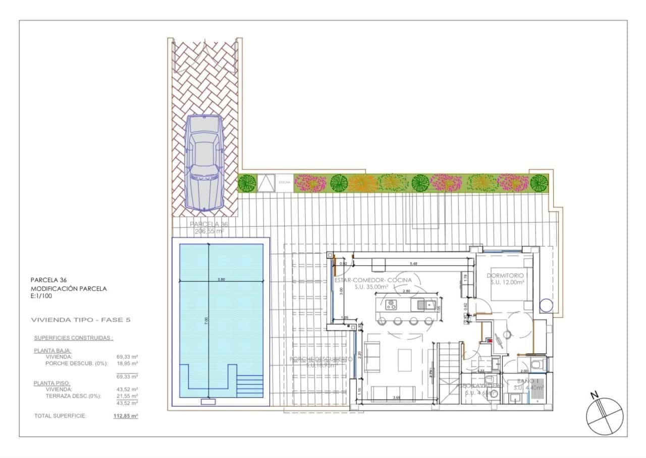3 camera da letto Villa in vendita in Los Montesinos con piscina - 399.000 € (Rif: 8923638)