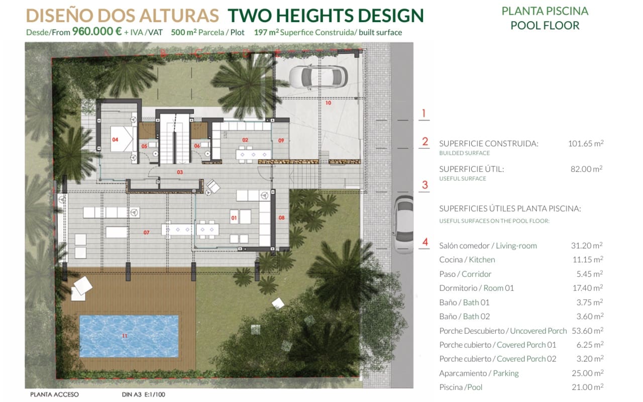 4 soverom Villa til salgs i Cabo Roig med svømmebasseng garasje - € 1 160 000 (Ref: 8962220)