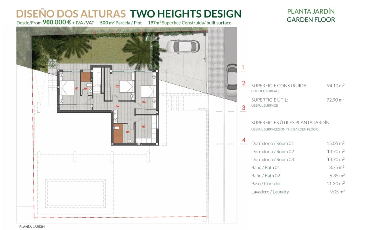 4 soverom Villa til salgs i Cabo Roig med svømmebasseng garasje - € 1 160 000 (Ref: 8962220)