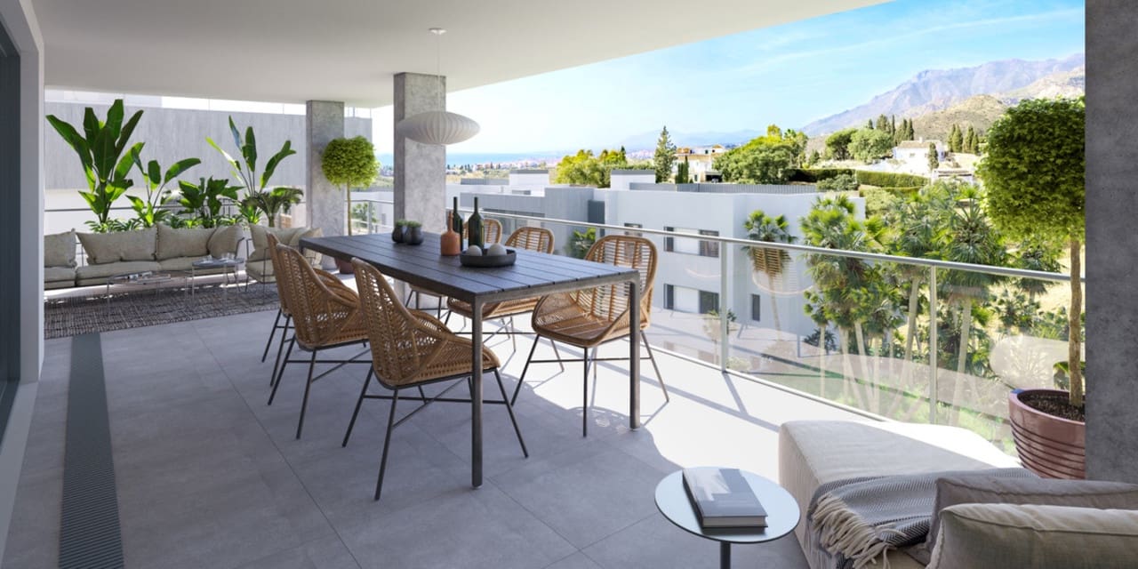 3 soveværelse Penthouse til salg i Marbella med swimmingpool - € 1.150.000 (Ref: 8996814)