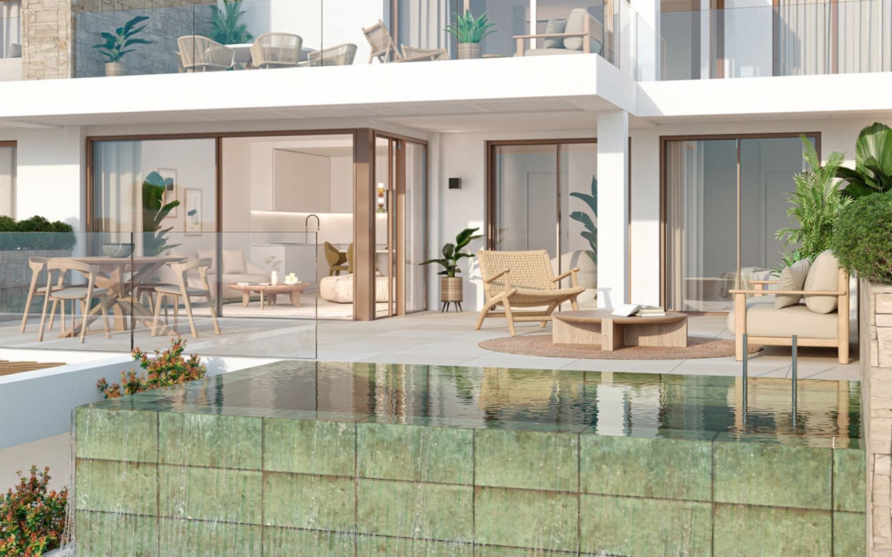 2 bedroom Apartment for sale in La Cala de Mijas with pool - € 815,000 (Ref: 9112005)