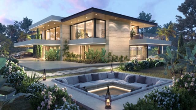 5 Zimmer Villa zu verkaufen in El Madroñal, Benahavís mit Pool - 4.950.000 € (Ref: 9112015)