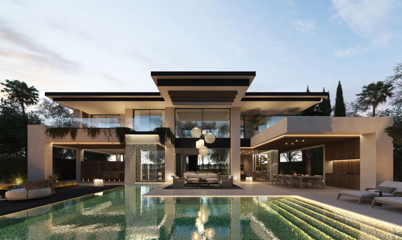 4 soveværelse Villa til salg i Marbella med swimmingpool - € 3.990.000 (Ref: 9112026)