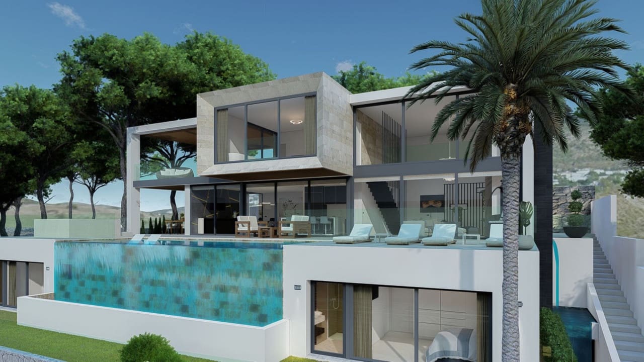 5 sovrum Villa till salu i Mijas med pool - 2 990 000 € (Ref: 9112065)