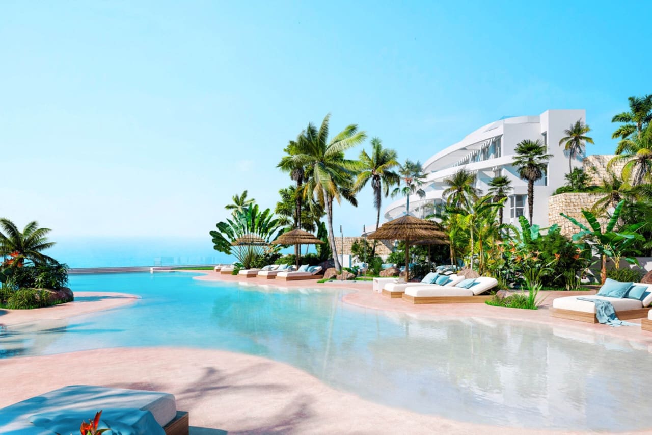 3 quarto Apartamento para venda em La Cala de Mijas com piscina - 1 300 000 € (Ref: 9112073)