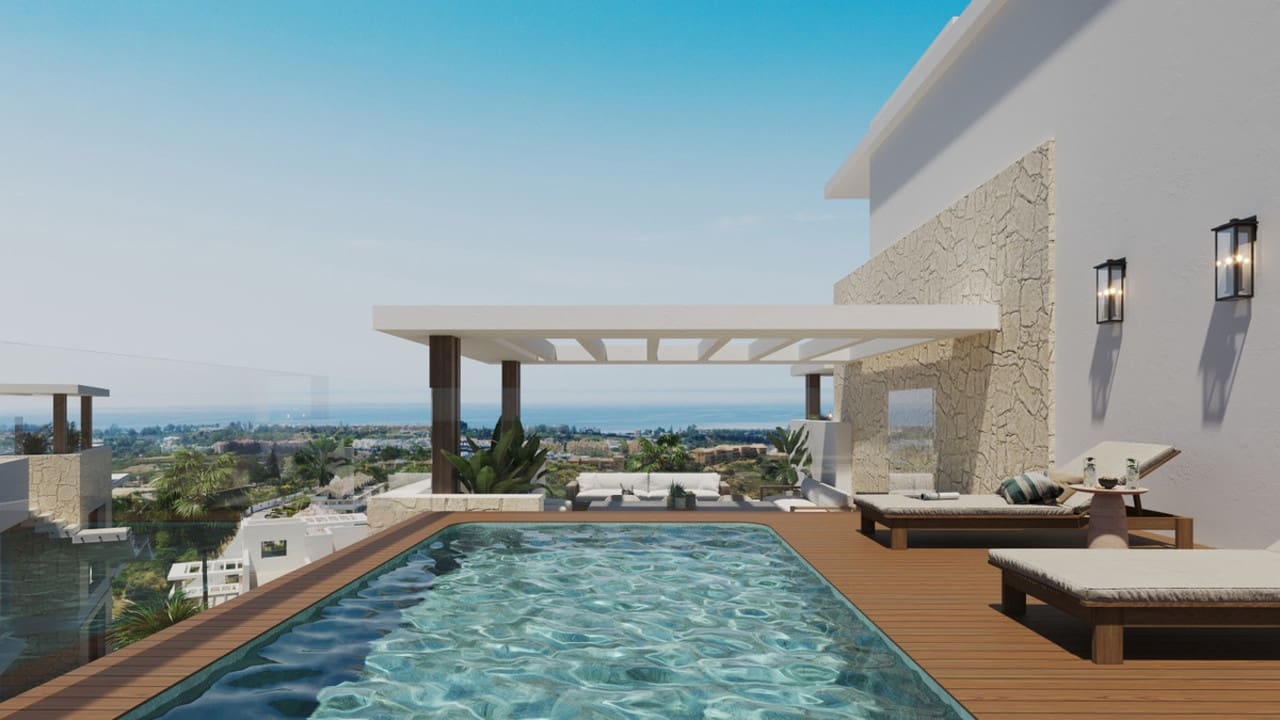 2 quarto Apartamento para venda em Estepona com piscina - 645 000 € (Ref: 9112074)